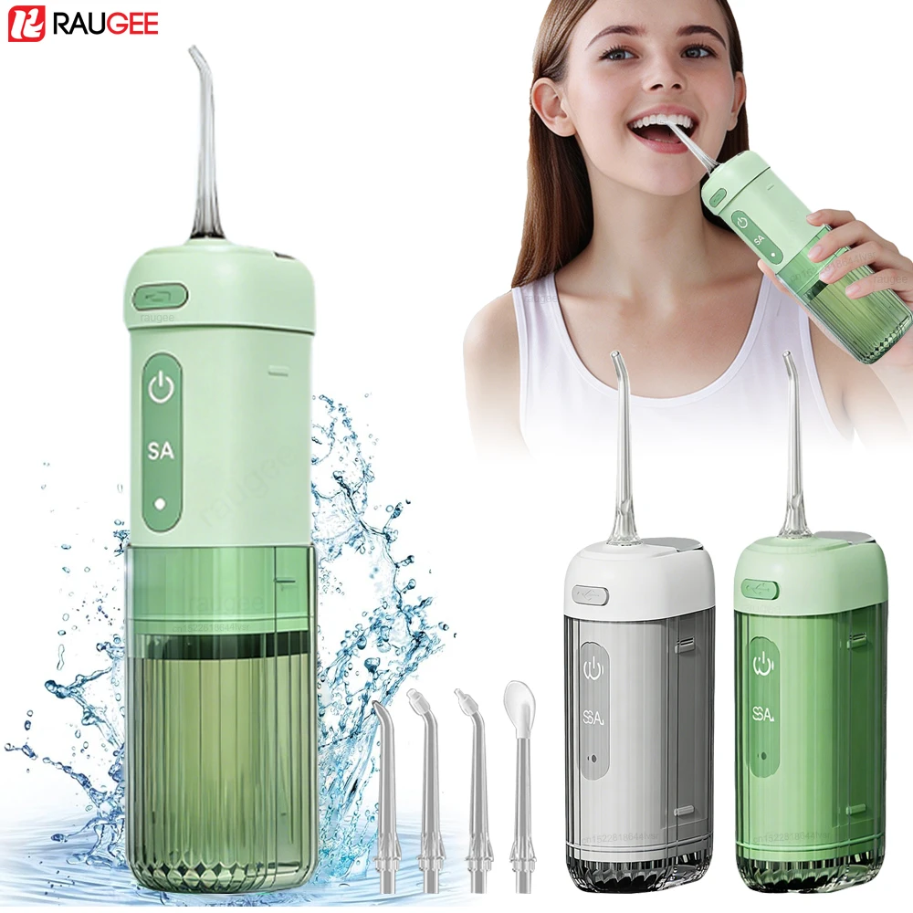 

Electric Oral Irrigator Dental Water Flosser for Teeth USB Rechargeable Dental Irrigator Water Jet Floss Mouth Washing Machine
