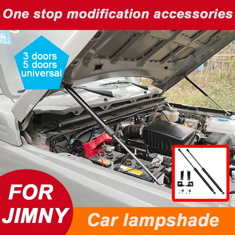

1 Set Gas Struts For Suzuki Jimny JB64W/JB74W JC74W 2018-2025 Front Hood Bonnet Lift Support Damper Shock Absorber Prop Rods