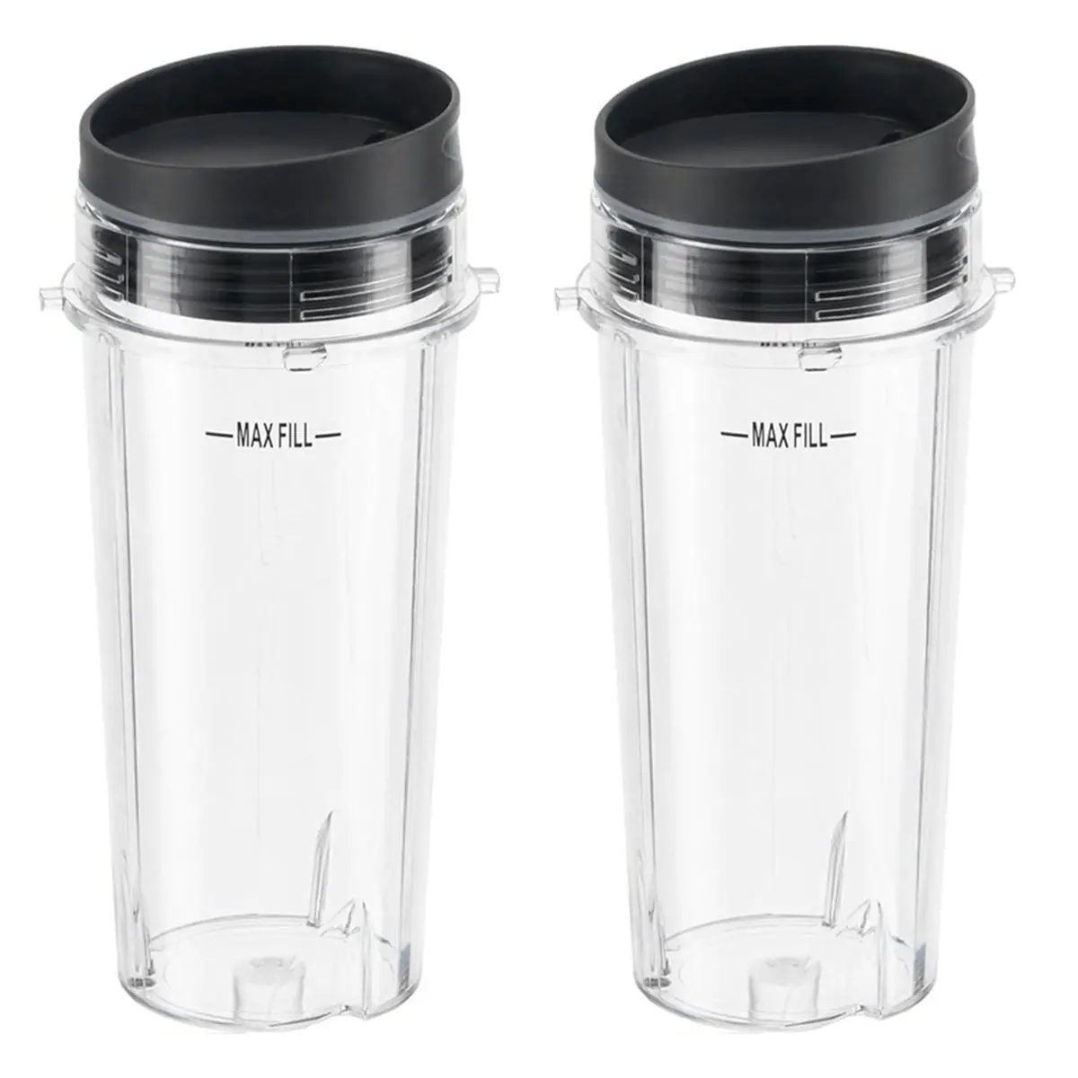 [YEAR OFFER] 2-Pack 16-Ounce Single-Cup Blender Jar with Lid for BL770 BL780 BL660 BL740 BL810 Series Blenders