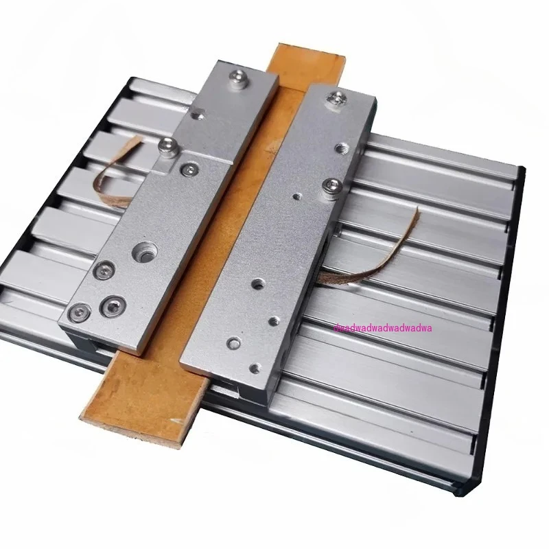 

Кожаный двусторонний триммер с скосом, регулируемая ширина, кожаный ремесленный ремень ручной работы, режущий инструмент с полудуговой отделкой