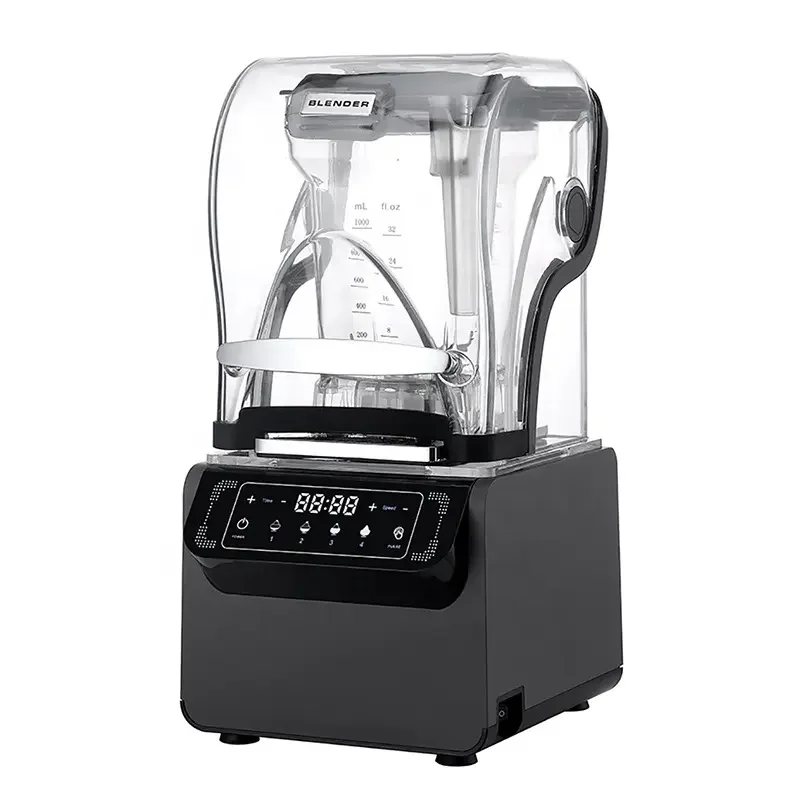 304 Stainless Steel Commercial Bar Blender High-Speed Kitchen Countertop Table Licuadora 2 Liter BPA-Free BPA-Free Household
