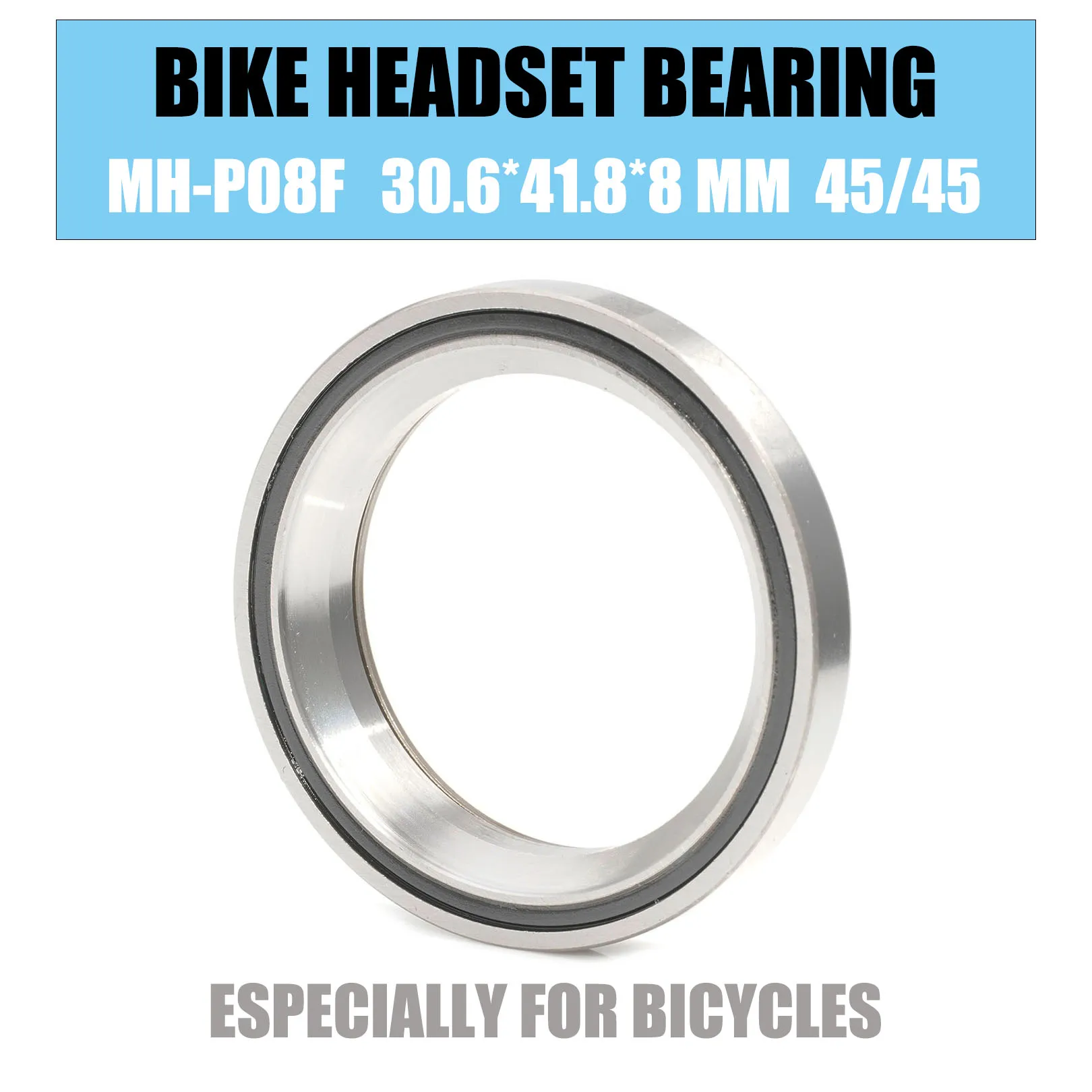 

MH-P08F подшипник 30,6*41,8*8 мм 45/45 ( 1 предмет) ABEC-3 TH870 велосипедные ступицы спереди и сзади ступицы колеса-упорные шариковые подшипники