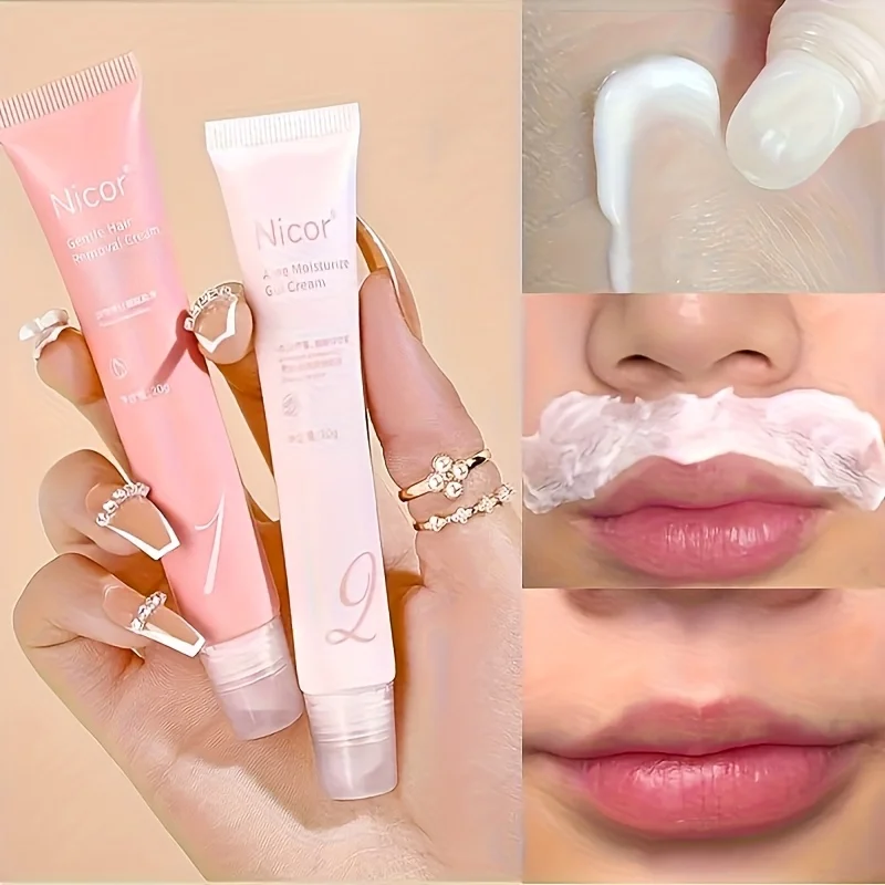 Lip Hair Removal Cream Special Hair Removal Cream For Men And Women's Lip Hair Removal Face Gentle Moustache Removal