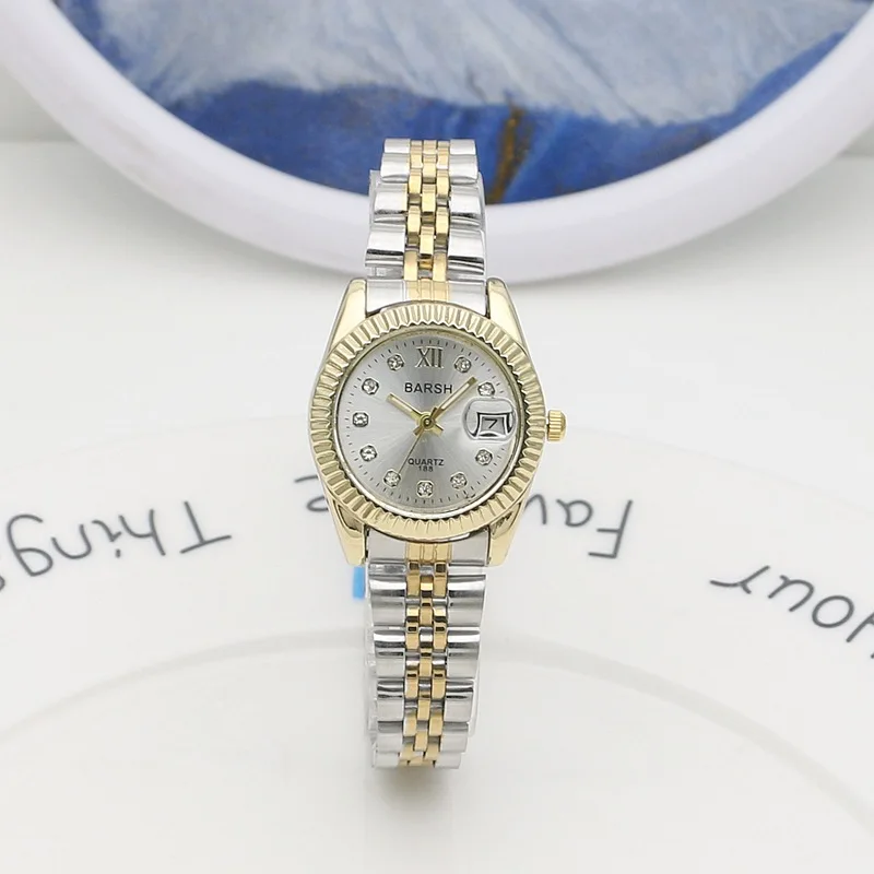 Berühmte Marken-Kalender-Damenuhr, Casual-Luxus-Geschenk, Damen-Quarzuhren, Verstellbares Edelstahlarmband, Quarz-Armbanduhr – Detail 7