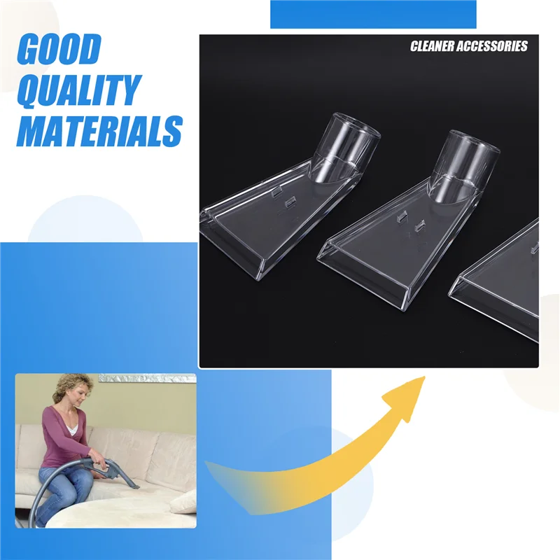 

N11R 3Pcs 38Mm Swivel Head Vacuum Cleaner Brush Nozzle Handheld Floor Nozzle Carpet Cleaner Head Cleaning Sofa Seat