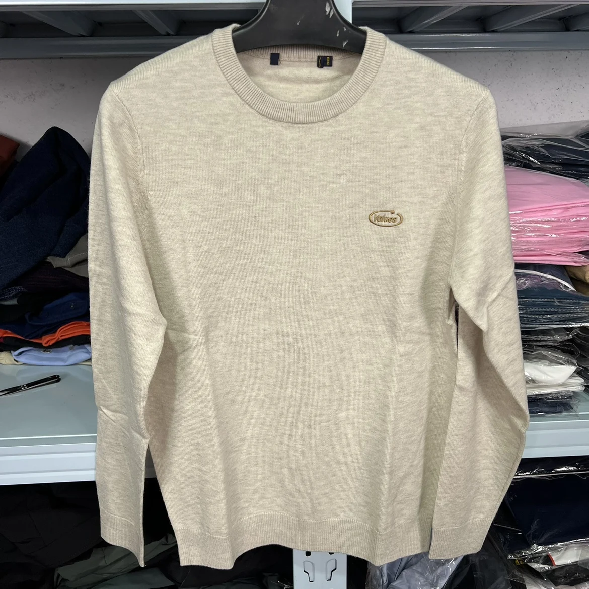 

H брендовый вязаный свитер круглый Ne Long Sve Faion Urban Sle мужской пуловер трикотаж без зажима круглый Ne Design