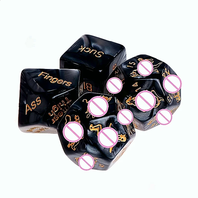4pcs/set Fun Sex Posture Dice Couples Adult Sex Games Toys For Men Wommen Exotic Accessories Erotic Party Romantic Night Gift