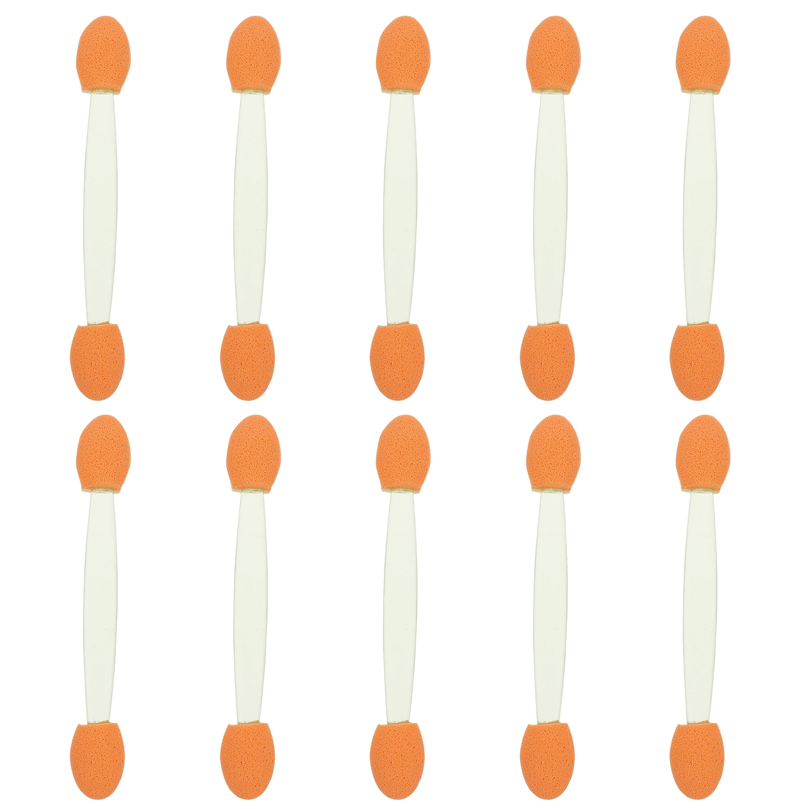 

100 Pcs Eye Shadow Brush Matte Sponges Eyeshadow Dual Ended Applicator Double Makeup Endedneyeshadow Applicators Disposable