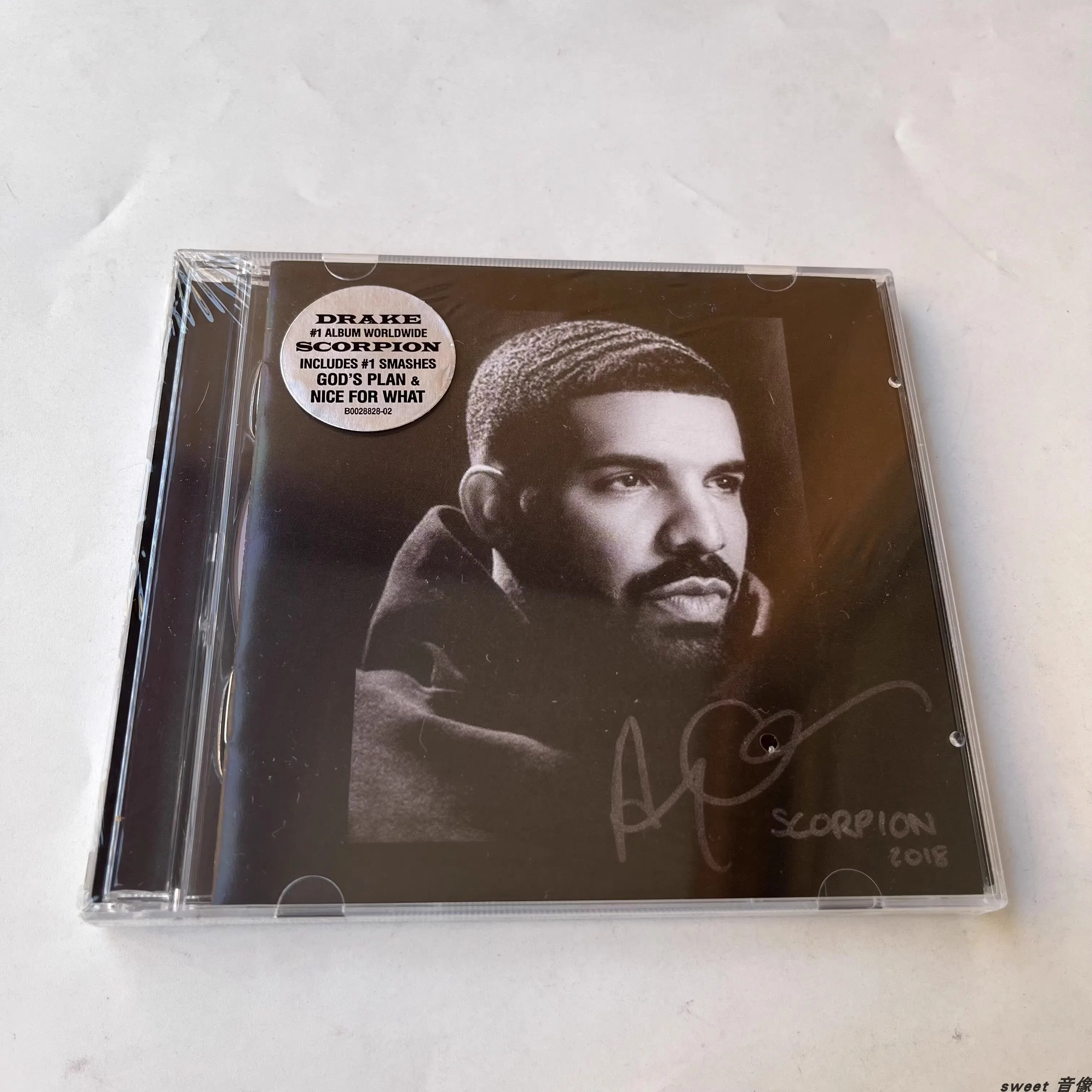 Rap Aubrey Drake Graham Music CD Scorpion Album Cosplay Compact Disc Car Walkman Soundtracks Box Party Music Collection Gifts