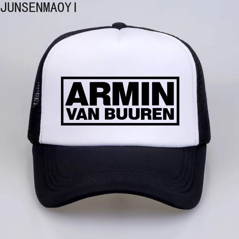 Armin Van Buuren cap DJ Fans Trucker Mesh Cool Baseball caps Together In A State of Trance Cap Women Men Music Cap Hat Sun Hat