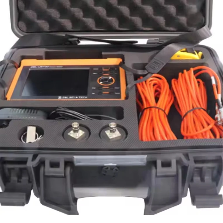 Detektor Ultrasonik Non Logam ZBL-U5100 Penguji Kecepatan Pulsa Ultrasonik