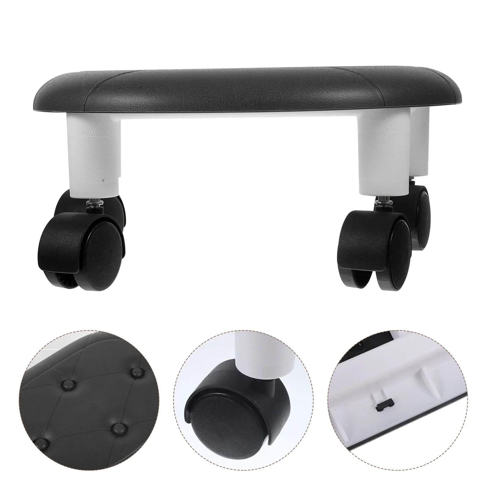 

Multi-Functional Mini Shoe Stool Portable Low Stool Rolling Seat Stable Low Chair for Home Office Roller Chair