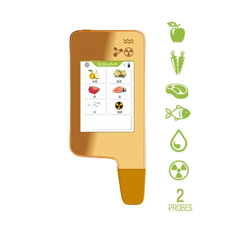 Greentest ECO 6T Food Tester Capacitive Screen Timer All-in-one Food Radiation Detector Fruit and Vegetable Safety Testing