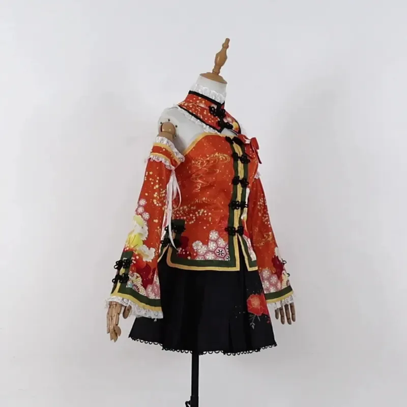 Lovelive 西木野真姫南ことり覚醒ラブライブコスプレチャイナ花代袍園田海未高坂穂乃果セクシーな制服ウィッグ