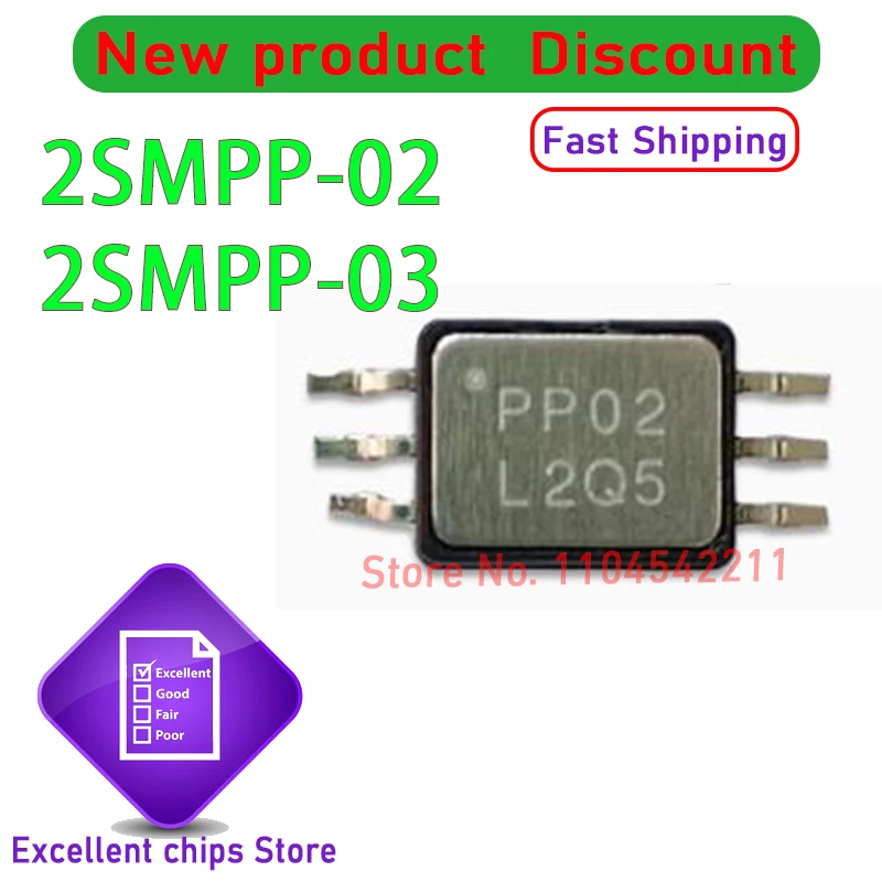 

2pcs/lot New Original 2SMPP-02 2SMPP02 PP02 Pressure Sensor 2SMPP-03 2SMPP03 PP03 Transducers 6-SMD Module