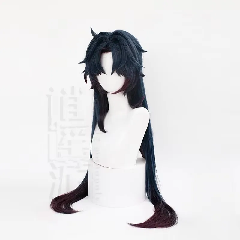 Blade Cosplay Wig Game Honkai: Star Rail 100CM Gradient Heat-resistant Synthetic Hair Halloween Party Anime Cosplay Wigs+wig Cap