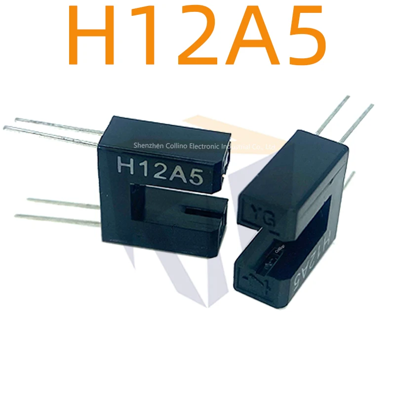 10pcs H12A5 Transmissive Optical Sensor with Phototransistor Output Opto Interrupter