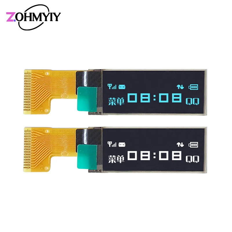 1 Uds 0,91 "12832 128*32 15P SSD1306 Serial SPI PMOLED Panel de módulo de pantalla OLED para Ledger Nano S