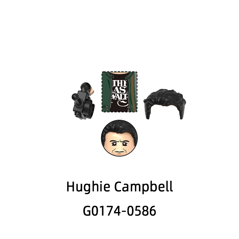 The G0174 Homelander Frenchi Billy Butcher Hughie Campbell Mother\'s Milk Ryan Kimiko Boys Model Blocks MOC Bricks Set Gifts Toys