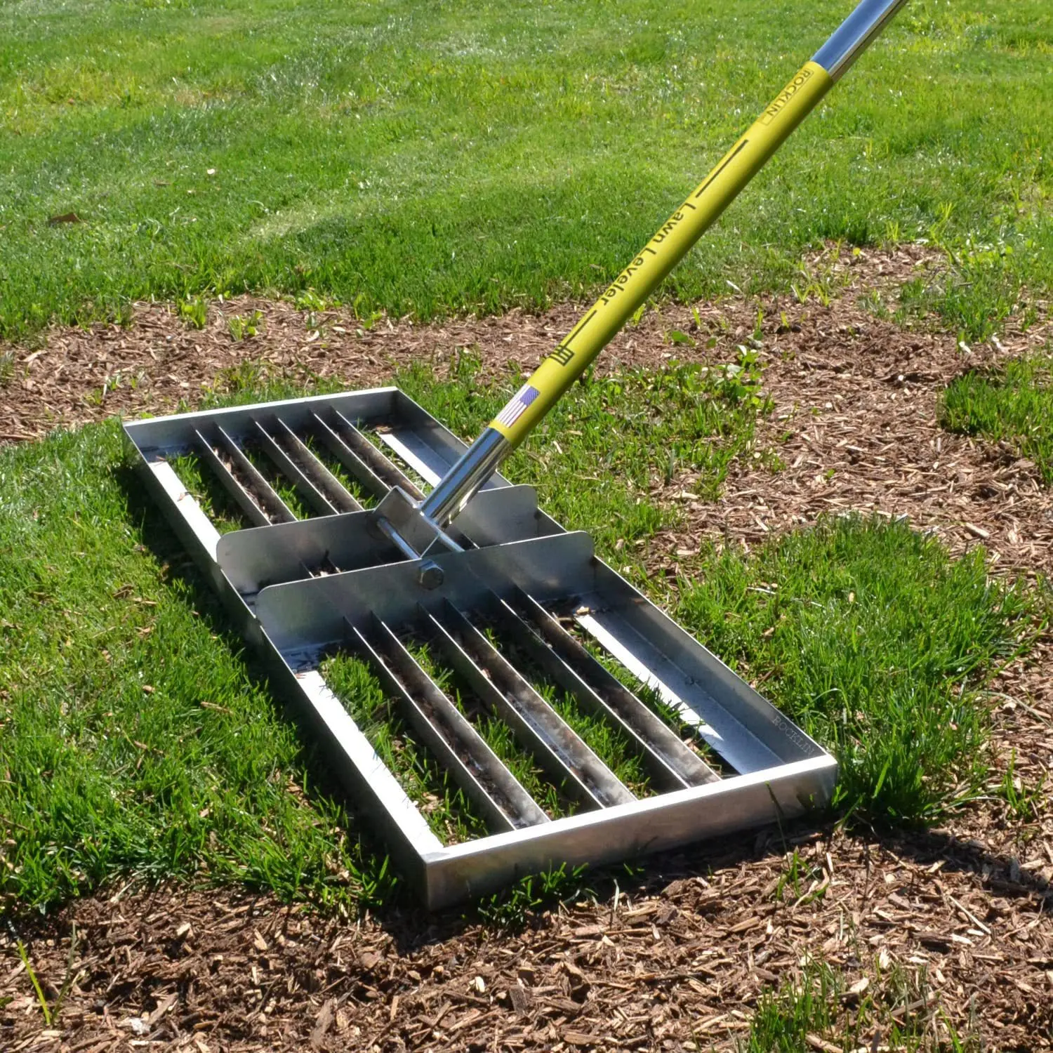 Amazon garden finishing tool, golf leveler 304 stainless steel sand leveler, lawn garden tool