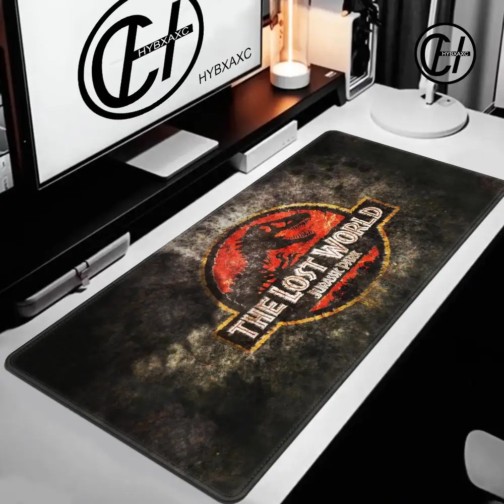 Jurassic Park Mouse Pad Desk Mouse Pad Cute HD Desk Pad Extended Gaming Keyboard Mats Large 100x50cm XXL Gamer Mousepad