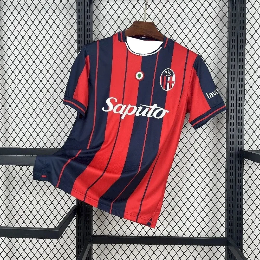 2026-27 New Bologna Men 3D Print Football Jersey Y2K Oversized Family Casual T-shirt Suitable for Daily and Training Wear