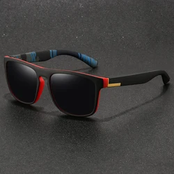 Classic Square Vintage Sport Sunglasses For Men Women Luxury Brand Designer Sun Glasses Driving Fishing Eyewear