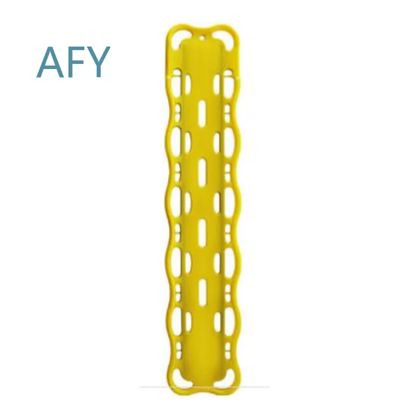 Spine Plate Floating Stretcher for X-ray Fluoroscopy Water Rescue with Dual Seat Belts High Load Bearing Medical Emergency