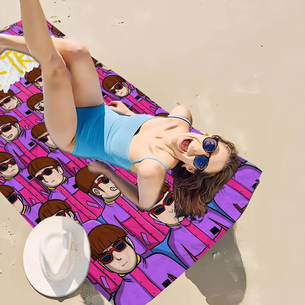 Singer Oliver Tree Nickell Microfiber Beach Towel Absorbent Quick dry Soft Yoga Swimming Resort Mountain Climbing Towel