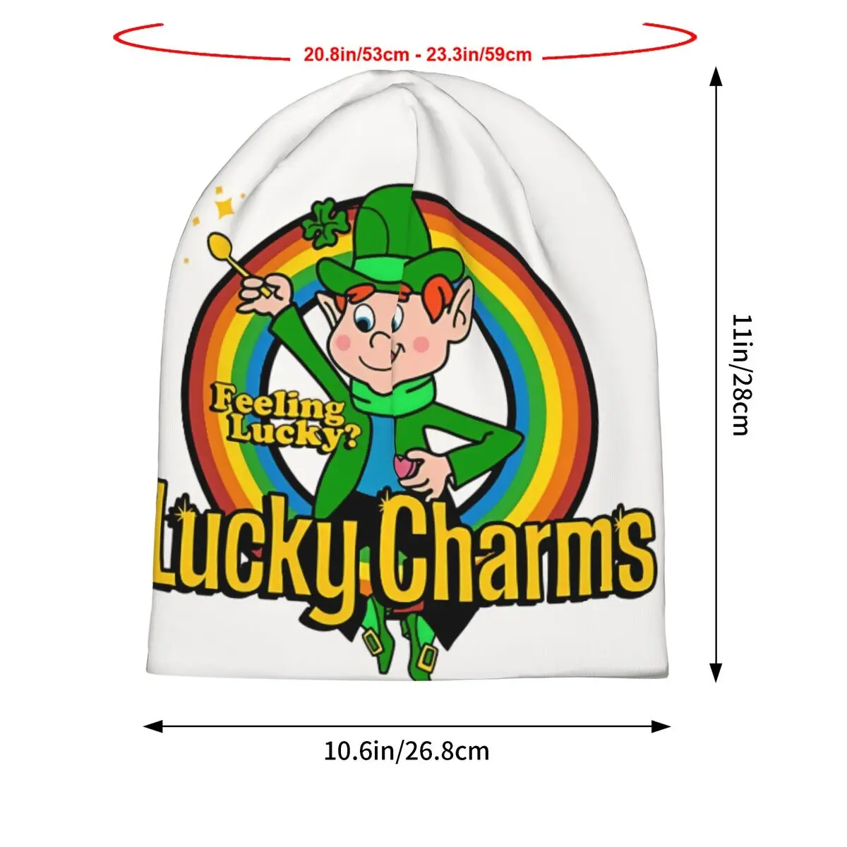 Lucky Charms Spring Autumn Soft Hats Bonnet Sport Pullover Breathable Fitness Turban Warm Running