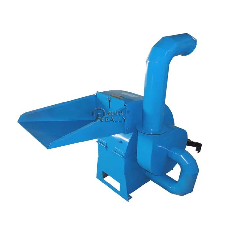 

Animal Feed Hammer Mill Crusher For Chicken Farm Wood Sawdust Chip Crushers Poultry Feed Processing Machines