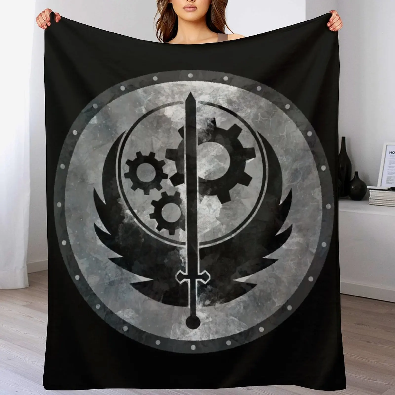 

Steel Brothers Throw Blanket Sofa Travel funny gift Flannels Blankets