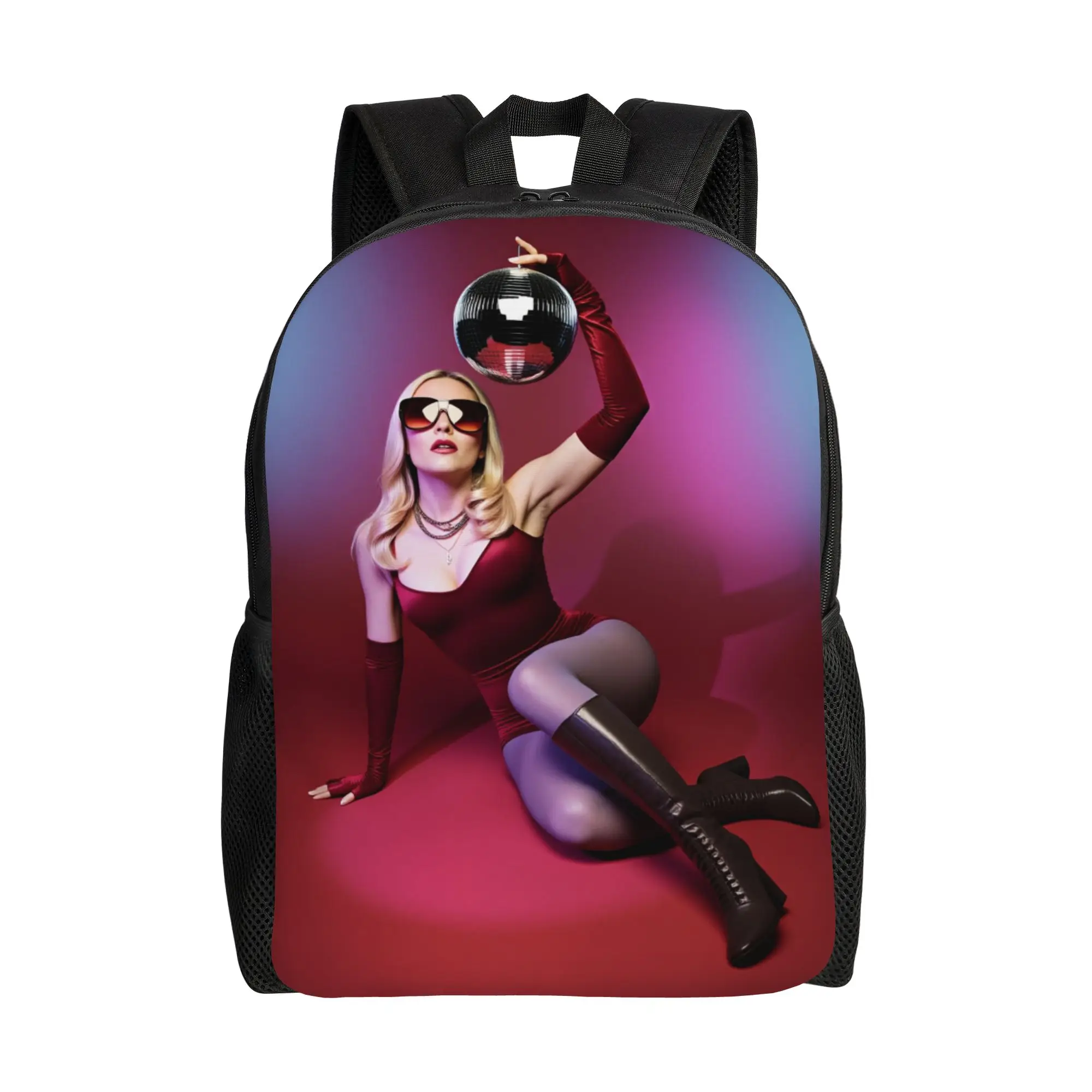 I Feel So Free Backpack M-MadonnaS Travel Backpacks Girl Custom Durable High School Bags Kawaii Rucksack