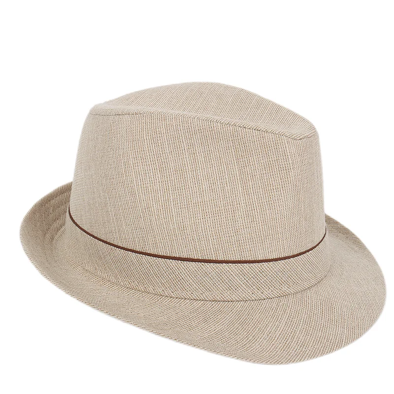Men Fedoras Top Jazz Plaid Hat Adult Bowler Hats Classic Version Chapeau Hats