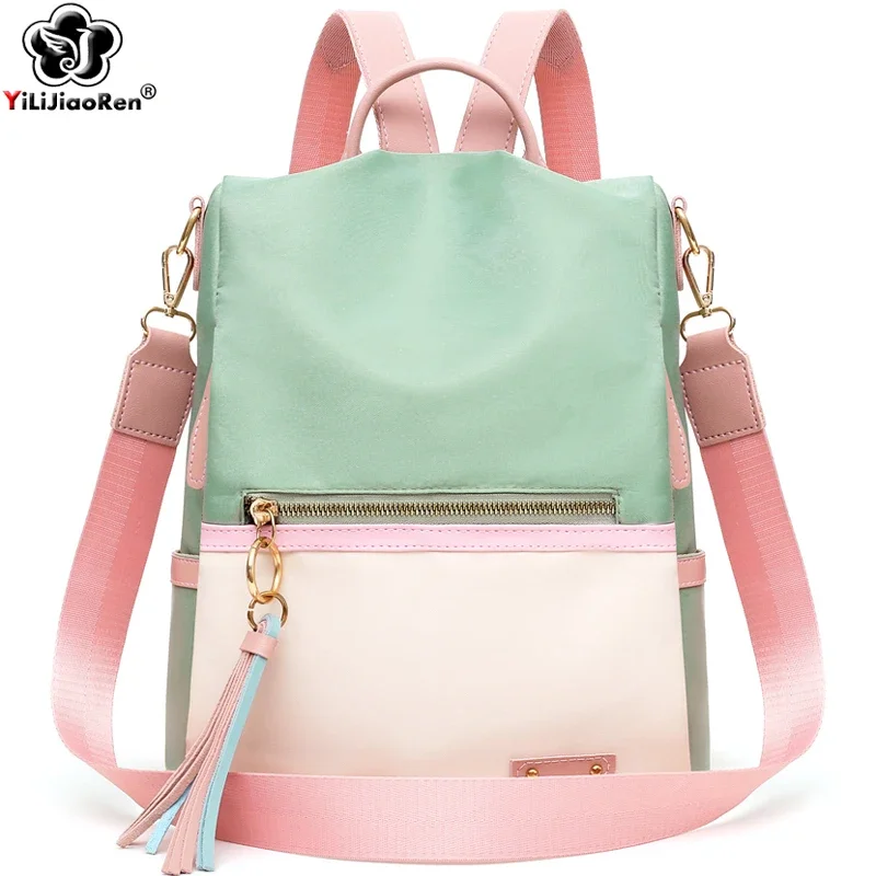 

Fashion Anti Theft Backpack Women Lightweight Waterproof School Bags for Girls Large Capacity Rucksack Ladies Travel Bag Mochila
