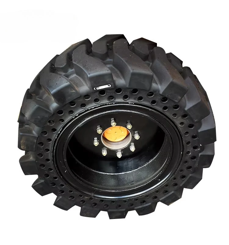 Solid Rubber Tire Tubeless Tires 36x14-20 for the Boom Lift Skid Steer Loaders