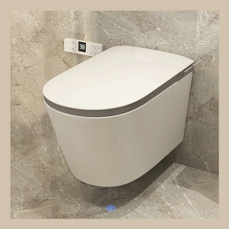 

New Arrival Sanitary Ware Hanging Ceramic Intelligent Toilet Commode Bathroom Water Closet Wall Hung Smart Toilets