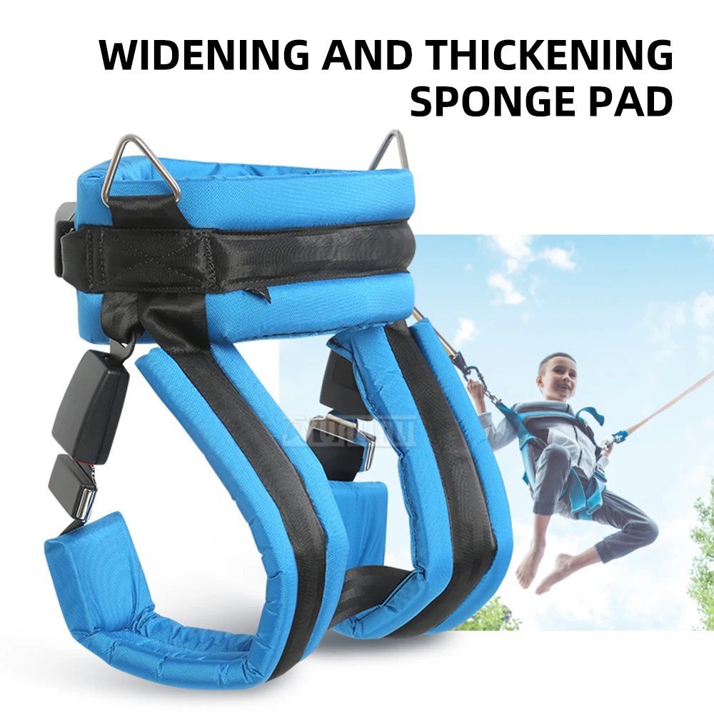 Trampoline Safety Harness for Kids Outdoor Jumping Bed Safety Strap, Safety Vest / Bungee Belt, Backyard Trampoline Accessories