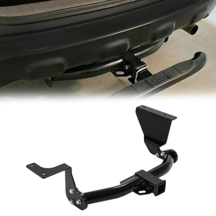 

Тягово-сцепное устройство класса 3 для Honda CR-V 2007-2011 годов, 2-дюймовый фаркоп, комплект для заднего бампера, стальной, черный, прочный, усиленный