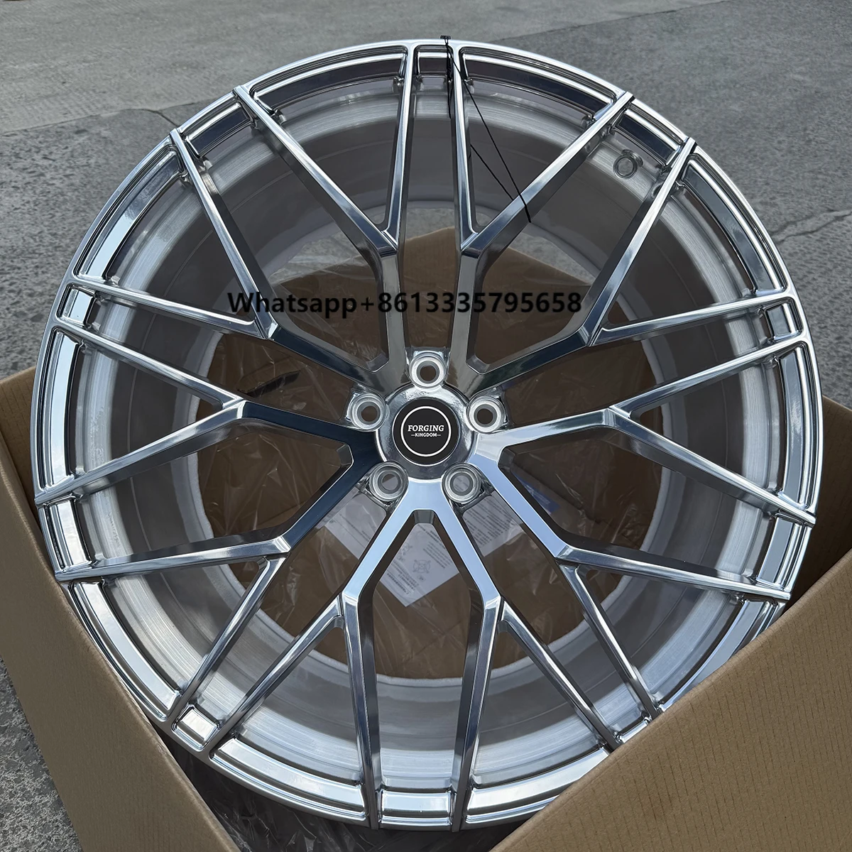 

High Quality 6061-T6 Forged Aluminum Alloy Wheels New 20 21 22 23 24 Pulgadas 5*112 5*1143 5*120 35mm 40mm 25mm ET