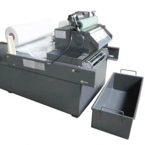 

Paper band gravity filter for grinding machine