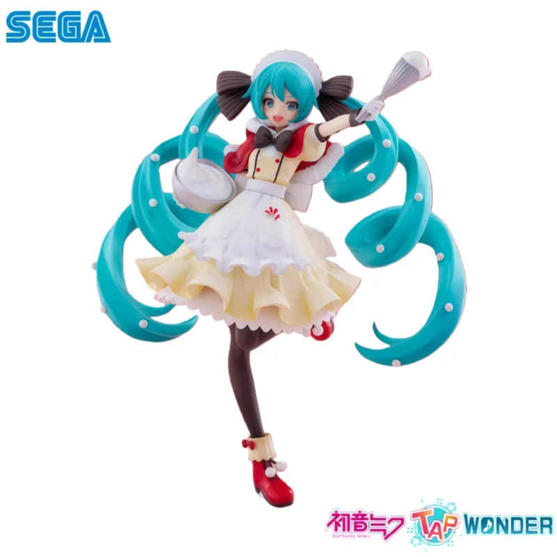 En Stock Sega Original Luminasta Hatsune Miku Hatsune Miku figura de acción modelo muñeca nuevo juguetes en caja modelo garaje