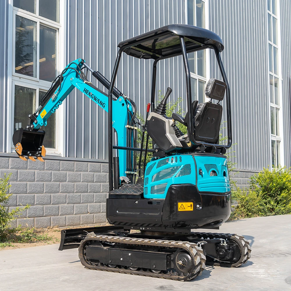 دعم التخصيص حفارة صغيرة 1Tcrawler حفارة صغيرة حديقة مزرعة التجزئة محرك كوبوتا الهيدروليكية الزاحف حفارة صغيرة