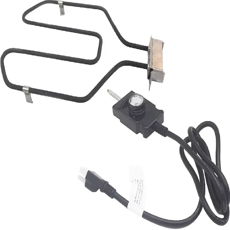 Adjustable Temperature Heating Element for Restaurant Charcoal Grill Durable Metal Construction Alternative Replacement Part