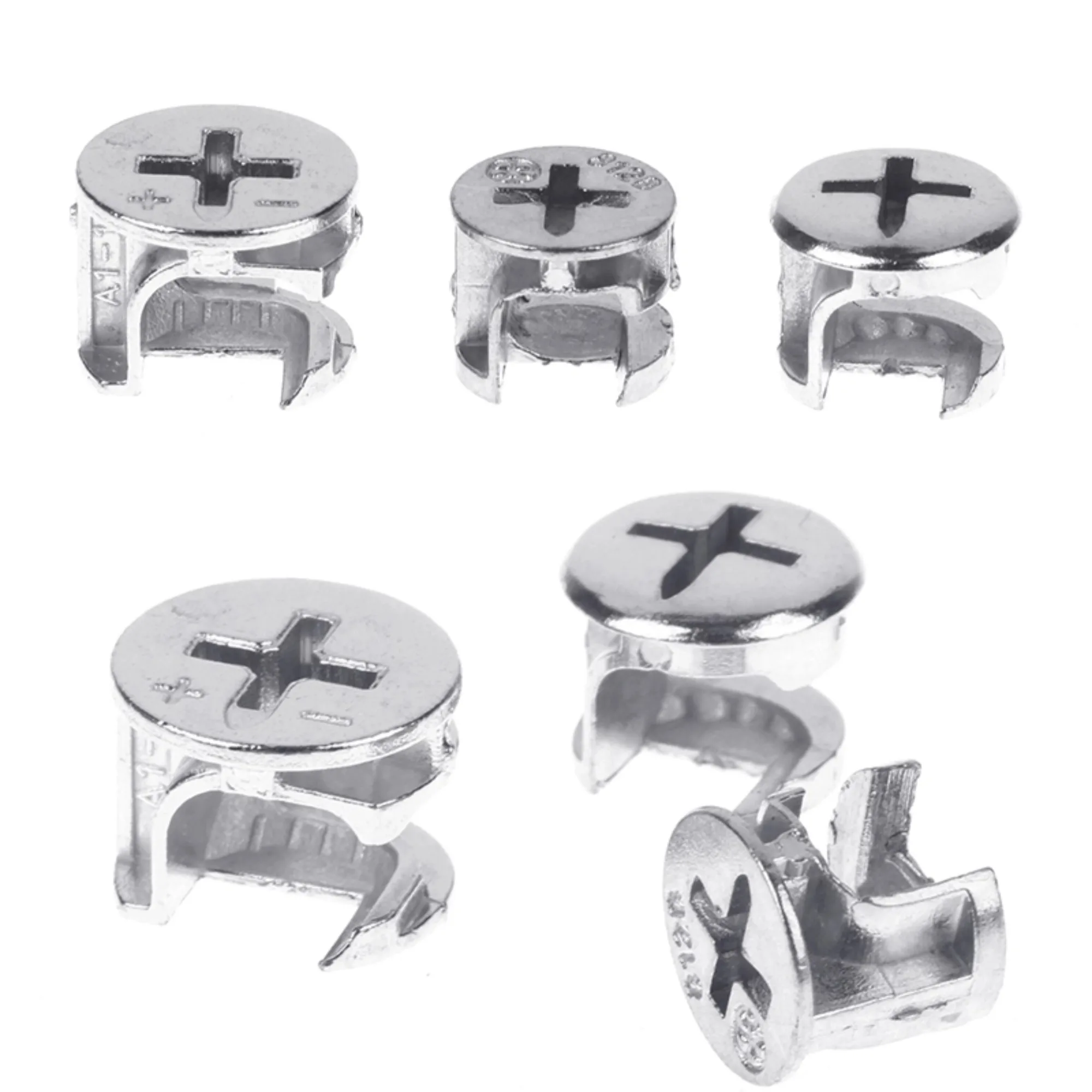 10Pieces Thickening Three In One Connector Eccentric Wheel / Hardware / Connector / Furniture Hardware Diameter 15mm/12mm/10mm