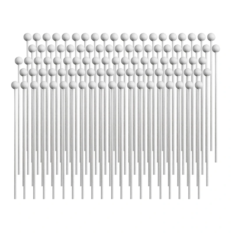 100Pcs Beverage Stirrers Cocktail Stirring Coffee Supplies for Coffee Milk Beverages and Cocktail Mixing