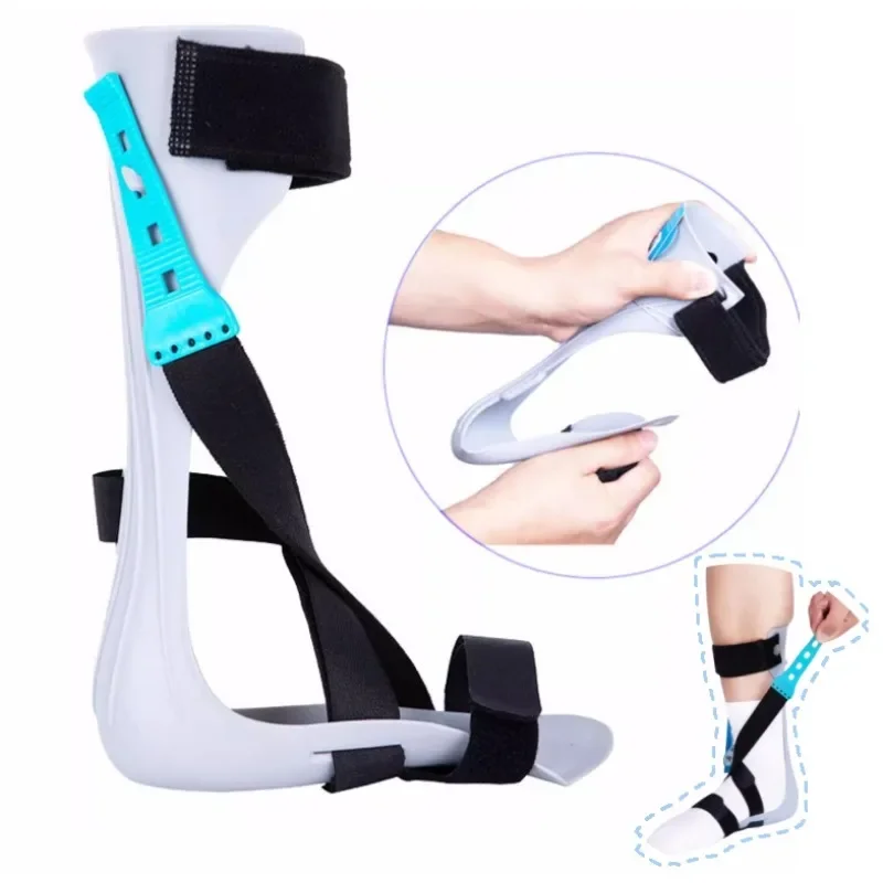 Correction of Stroke Hemiplegia and Ankle Joint Fixation with Foot Drop Orthosis Device for Inversion and Valgus Correction Shoe