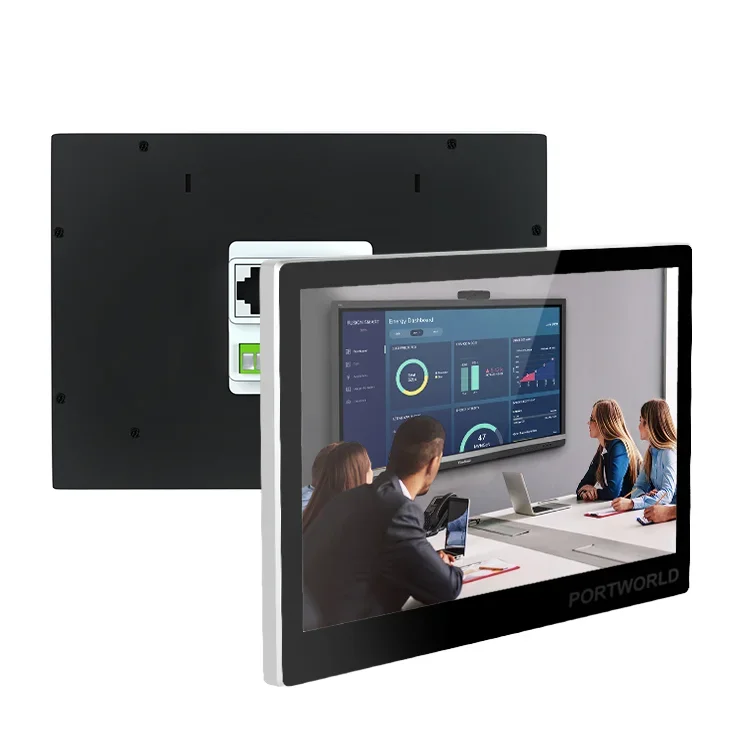 Portworld Smart Buildings IBMS Solution 10 Inch Android AIO Touch Control Tablet Panel