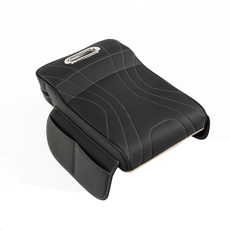 

Для BYD Shark 6, кожаный подлокотник для центральной консоли, органайзер, встроенный держатель для салфеток, боковые 2 кармана для хранения, автомобильные аксессуары