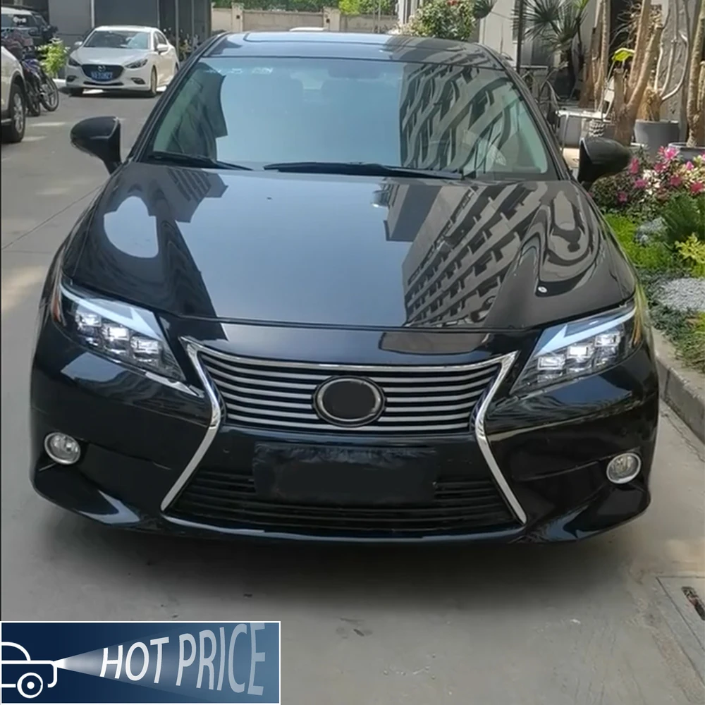 

Для Lexus ES 200 260 300 2013-2014 светодиодные автоматические фары в сборе, обновление высокого качества, динамические 3 линзы проектора, аксессуары для инструментов